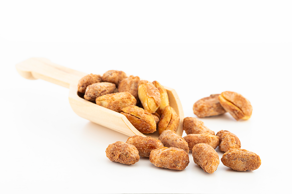 Cinnamon Caramelized Peanuts